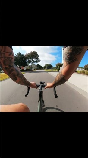Brakeless Fixed Gear in Kure Beach NC | #shorts #fixedgear #brakeless #fixed #cycling #fy #pov #fyp