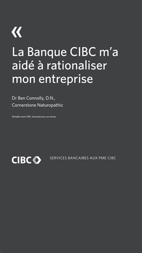 Les Services bancaires aux PME CIBC accompagnent votre entreprise. Contactez notre équipe de conseillers sans tarder. | CIBC