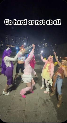 Who’s the best dancer? #mlpcosplay #cosplay #mane6 #mylittlepony #cosplayer #mane6cosplay