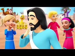 Five Little Kids Song - Sunday School - Kids Faith TV