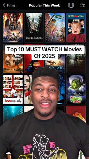 Bryce Vaughn on Instagram: "My Top 10 MUST WATCH Movies Of The Year"