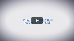 Flycad - FlyControl - FLYCAD - campitura di un testo - Hatching a text line