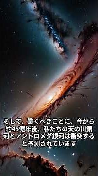 「アンドロメダ銀河の謎と壮大な真実！250万光年の距離を越えた宇宙の秘密」#天の川銀河 #天文学 #宇宙