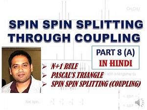 Part 8(A): Signal Splitting in Proton NMR for CSIR NET/ GATE
