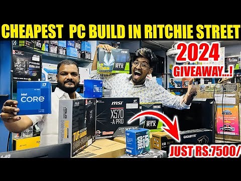 💥🤯Budget PC Build For Just ₹7500/- | Ritchie Street Chennai | UPGRADING OUR OWN PC🔥