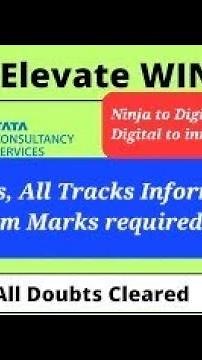 TCS Ninja to Digital | Digital to Innovator process| Exams and tracks to clear