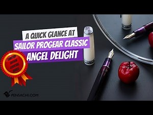 Overview of Sailor Cocktail Series #9 Angel's Delight Fountain Pen by Pensachi.com