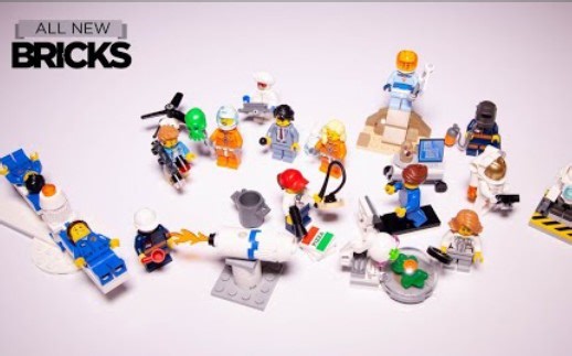 【速组】【all new bricks】乐高城市太空人仔包60230速组评测