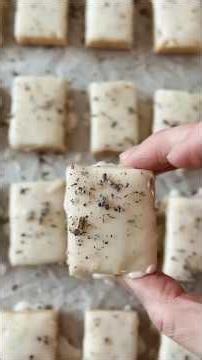 Iced Lavender Lemon Shortbread Cookies