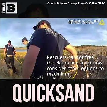 Childhood Fear Confirmed: Man Rescued After Being Trapped in Quicksand for Days