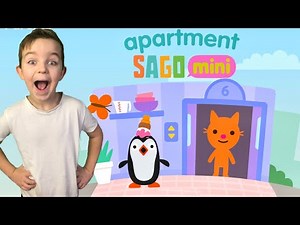 Sago Mini | Jinja visit all friends in their apartments | Gameplay with Ima