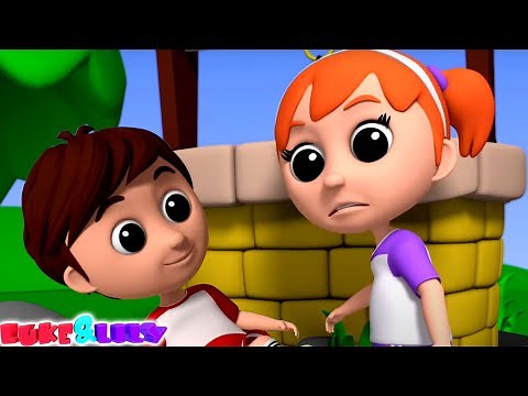Luke and Lily Went Up The Hill | Jack and Jill Went Up The Hill | Nursery Rhymes and Songs for Kids