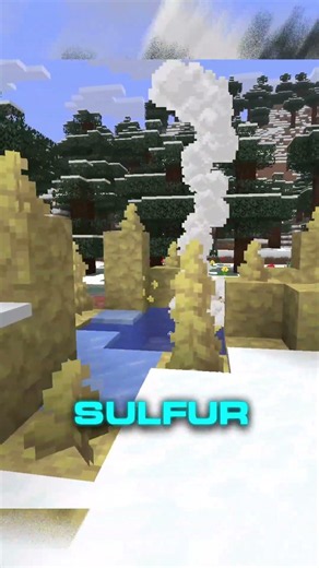 HOW TO FIND THE SULFUR CAVES BIOME IN MINECRAFT #shorts #minecraft #gaming