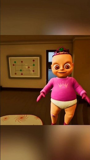 Baby in Yellow - Babysitter vs Evil Baby? 😨 #babyinyellow
