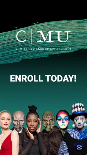 At CMU College, you’ll receive hands-on training in all 8 disciplines of Makeup Artistry, from runway-ready beauty to jaw-dropping special effects. Our small class sizes mean more 1-on-1 mentorship and direct feedback from industry pros. Ready to create, transform, and inspire? Speak with admissions today! | CMU College of Makeup Art & Design
