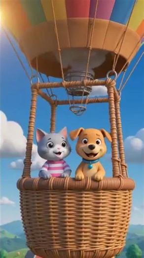 Hot air baloon Ride (Kaloo and Maloo)| ToonTastic World