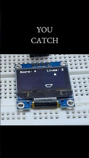 Catch Falling Shapes with Arduino! | OLED Reflex Game Build