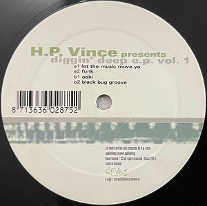 H.P. Vince - Diggin' Deep EP Vol. 1