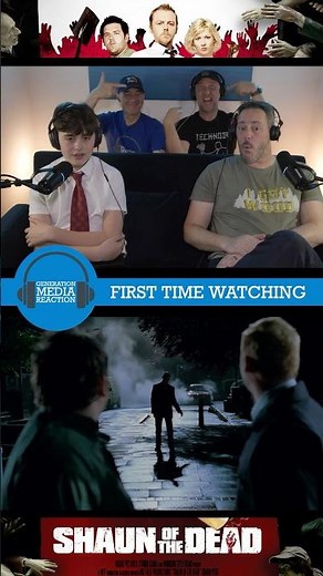 WHITE LINE ZOMBIE! SHAUN OF THE DEAD (2004) REACTION w CAST GUESTS #shaunofthedead #reaction #movie