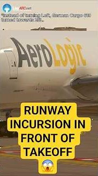 German Cargo Entered Runway Infront of Take off | Real ATC Audio