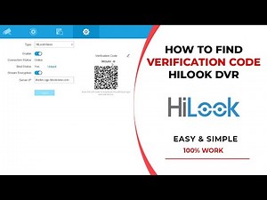 How To Find Hilook Verification Code