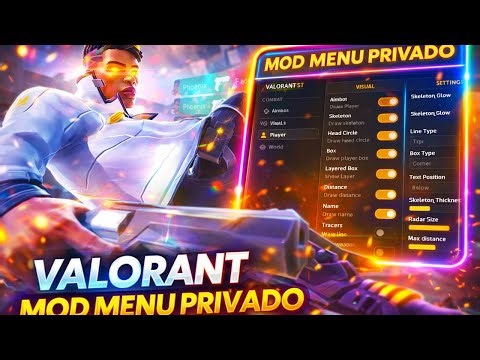 🎯 VALORANT MOD MENU PRIVADO — NÍVEL ABSURDO