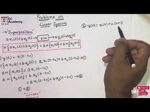 #104 PROBLEMS on Linear and Non Linear systems || EC Academy