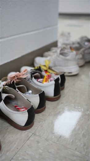 In honor of St. Nicholas Day on December 6, students left their shoes outside classrooms to receive a special treat. This Feast Day tradition is believed to have been started by St. Nicholas, who was a 4th Century Bishop, known for his generosity and kindness to the poor. Today, parts of Europe and the US continue his gesture as a symbol of joy, community, and sharing with others. | St. Cecilia Academy