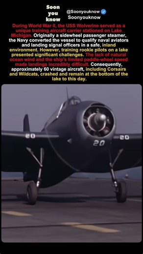 World War II’s Secret Carrier: The USS Wolverine on Lake Michigan