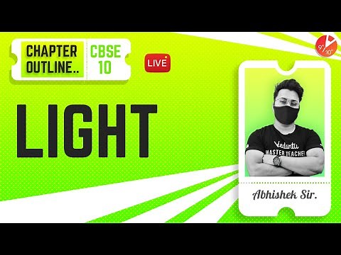 Light - Chapter Outline | CBSE Class 10 Science Chapter 10 (Physics) | Vedantu Class 9 and 10