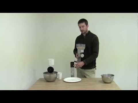 Deluxe Hand Grain Mill Wheat Grinder