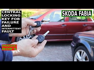 SKODA FABIA CENTRAL LOCKING KEY FOB FAILURE, MK1 99-07