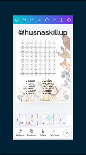 this Canva is mind blowing 😱🔥#viral#canva #canvaprofree #howtousecanva #shorts #tutorial #wordsearch