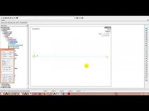 STRESS ANALYSIS OF FIXED BEAM WITH UDL