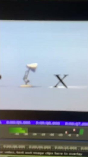 Pixar Logo in Reverse