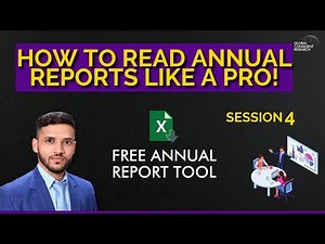 Learn Equity Research for Free | How to Read an Annual Report with our tool | Session 4