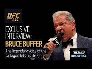 "It's time!" Bruce Buffer tells his fascinating life story