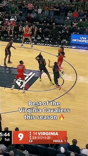 Virginia has had a season to remember 🥶 #virginiacavaliers #accbasketball #collegebasketball