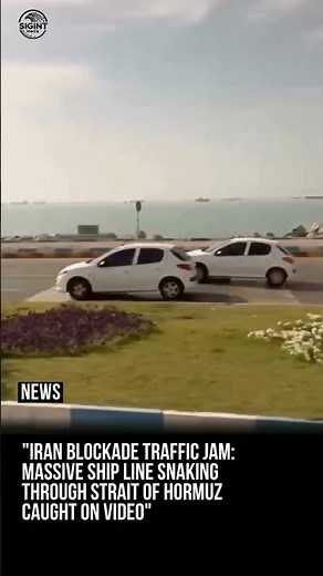 Iran Blocket Traffic Jam