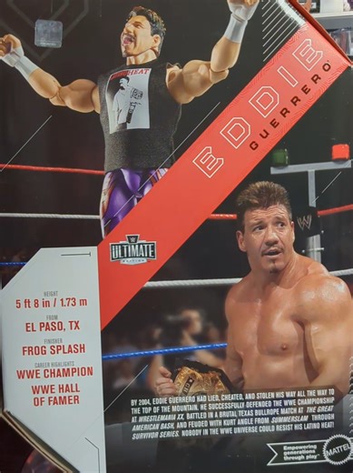 Unboxing WWE MATTEL Ultimate Edition Series 28 Eddie Guerrero
