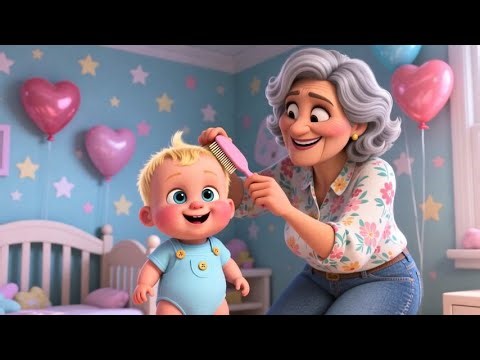 Baby Ray’s Hair Brushing Song | Fun Hygiene Rhyme for Kids | Nursery Rhymes & Songs for Children