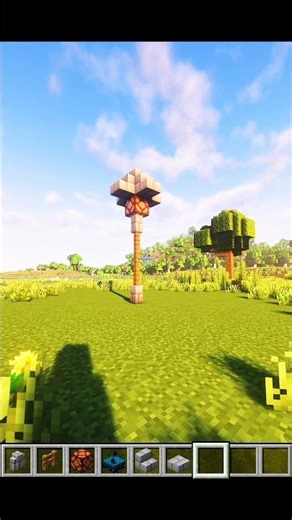 Automatic light tower 😨#mimecraft