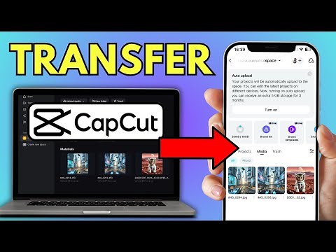How To Transfer CapCut Projects From PC To Mobile
