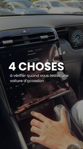 Vous pensez acheter une voiture d’occasion ? Voici 4 points essentiels à vérifier pendant votre test drive :👇 1️⃣ La clim souffle bien froid ? 2️⃣ Le volant ou la pédale tremblent au freinage ? 3️⃣ Les vitesses passent en douceur ? 4️⃣ La voiture roule bien droit ? Chez By The Way, nous vous accompagnons pour que votre achat soit simple et sans stress. Abonnez-vous pour plus de conseils ! | By The Way