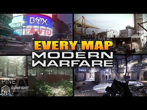 Every Map In Call of Duty Modern Warfare (COD MW All Maps)