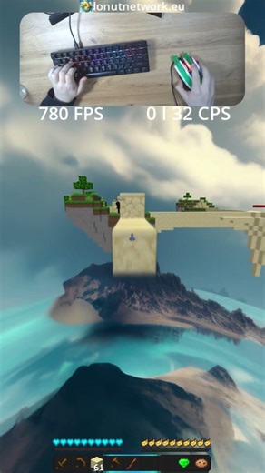 Minecraft Block Clutching #shorts