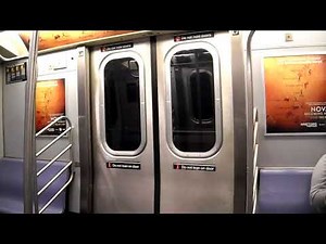 Riding in R143 8191 (L) train from Wilson Avenue to Bushwick Avenue - Aberdeen Street