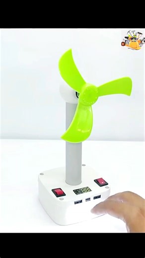9.6K reactions · 290 shares | Incredible ideas, how to make a portable table fan #electricidad3瀞 | Very Easy To Do | Facebook