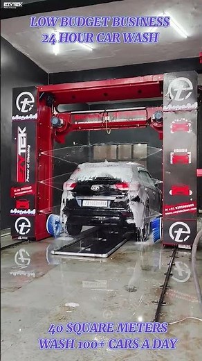 Advanced Automatic Car Wash Plant 🚀 Full Auto Cleaning System| www.ezytekclean.com|M: +91-9821491403