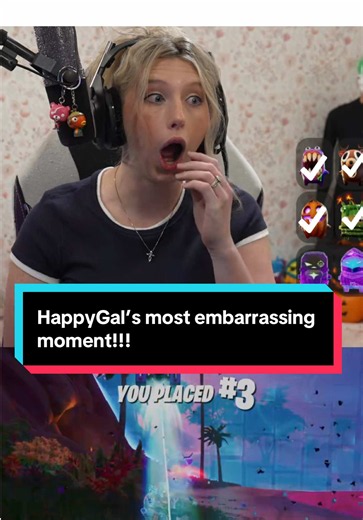 HappyGal’s most embarrassing moment!!! #happygal #happyhappygal #fortnite #embarrassing #funny